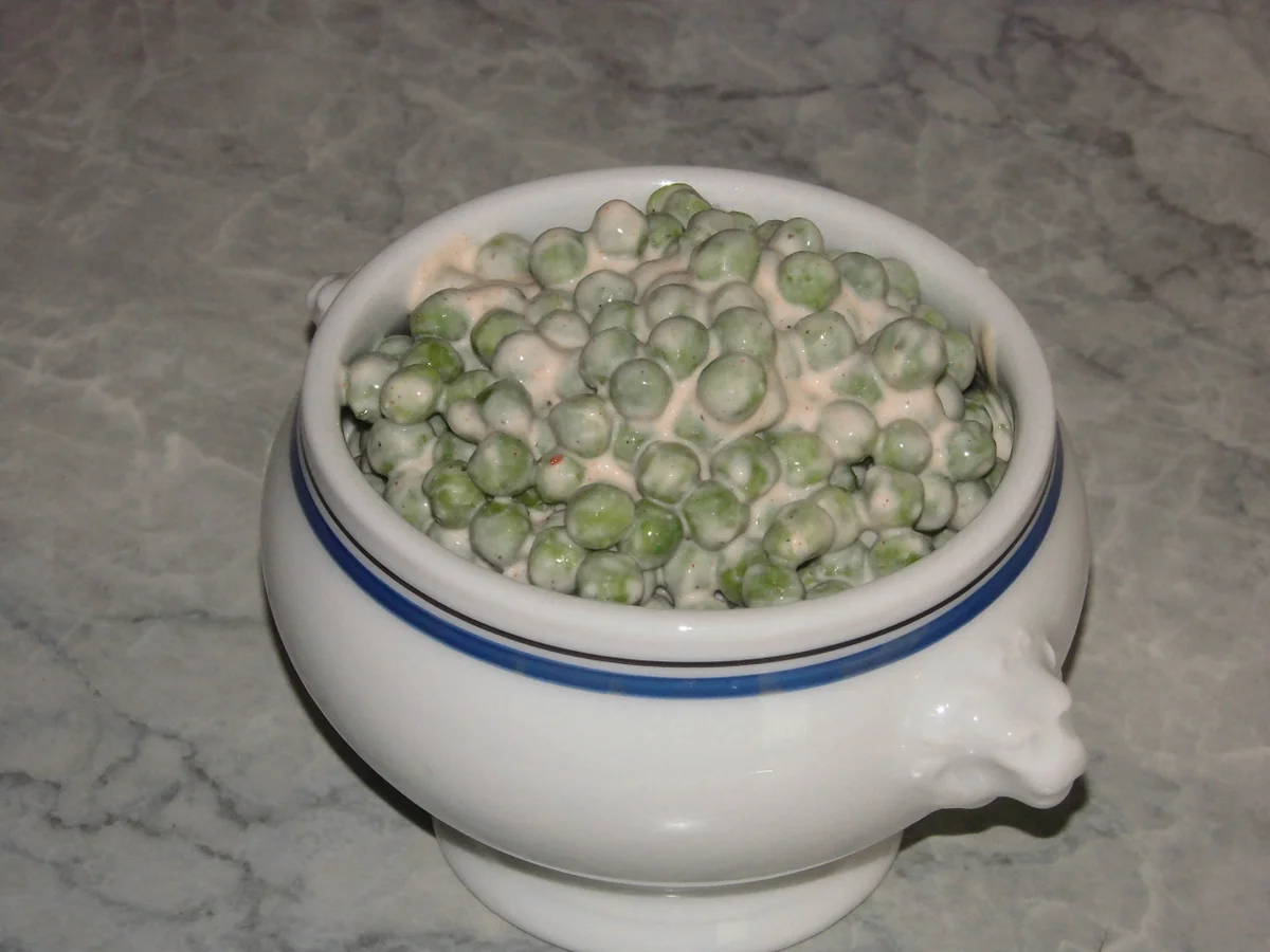 Rezept: Auf die Schnelle Erbsensalat Bild Nr. 2 Auf die Schnelle Erbsensalat - Rezept - Bild Nr. 2