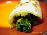 Echt leckere Pfannkuchen mit Spinat-Schafskäse-Füllung - Rezept