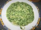 Spagetti in Spinatsoße Vegetarisch - Rezept
