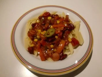 Rezept: Wurstgulasch "Speedy Gonzales" Bild Nr. 5 Wurstgulasch "Speedy Gonzales" - Rezept - Bild Nr. 5