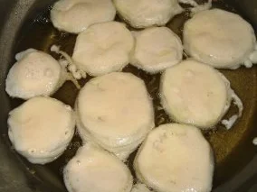 Fritierte Auberginen mit Miel de Cana - Rezept - Bild Nr. 3