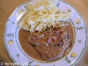Kotelett mit Bratensoße - Rezept
