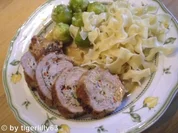 Rezept: Fein gefรผllte Kalbsrouladen Fein gefรผllte Kalbsrouladen - Rezept