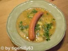 Hausgemachte Kartoffelsuppe mit Wiener Würstchen - Rezept