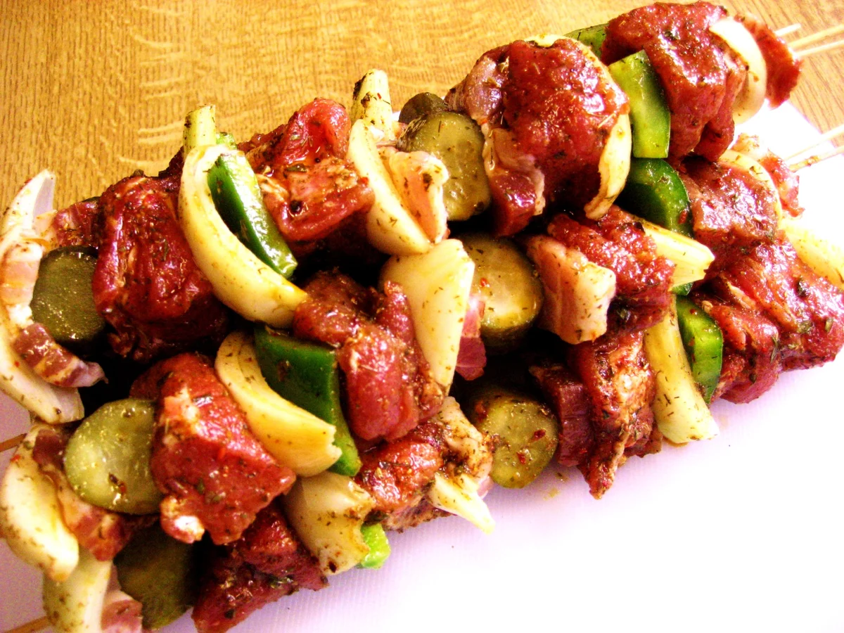 Schaschlik .... - Rezept - Bild Nr. 8227