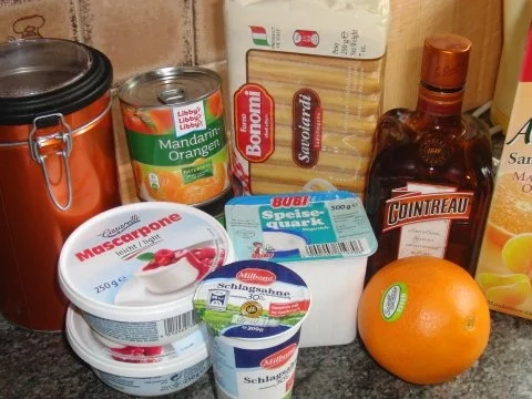 Rezept: Mandarinen-Orangen-Tiramisu Bild Nr. 2 Mandarinen-Orangen-Tiramisu - Rezept - Bild Nr. 2