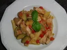 Fruchtige Hähnchenpfanne - Rezept