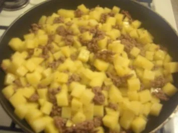 Bunte Kartoffel-Hack-Pfanne - Rezept - Bild Nr. 2