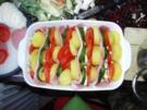 Gemüseauflauf mit Schinken - Rezept