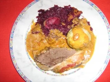 Hirschbraten im Speckmantel - Rezept - Bild Nr. 11