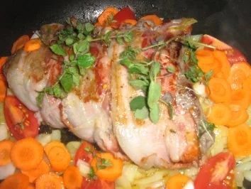 Hirschbraten im Speckmantel - Rezept - Bild Nr. 6