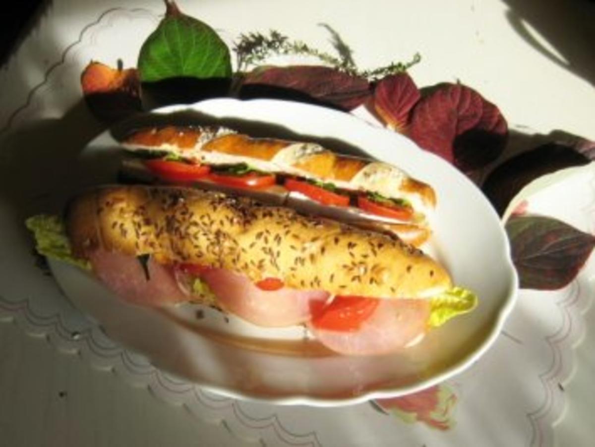 Kümmelstange - Sandwich - Rezept - Bild Nr. 4