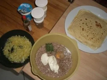 Rezept: Teigrollen mit Rindfleischfüllung Bild Nr. 2 Teigrollen mit Rindfleischfüllung - Rezept - Bild Nr. 2