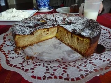 Versunkener Apfelkuchen - Rezept - Bild Nr. 2