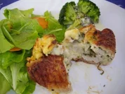 Bärlauch- Schnitzel- Rollen - Rezept