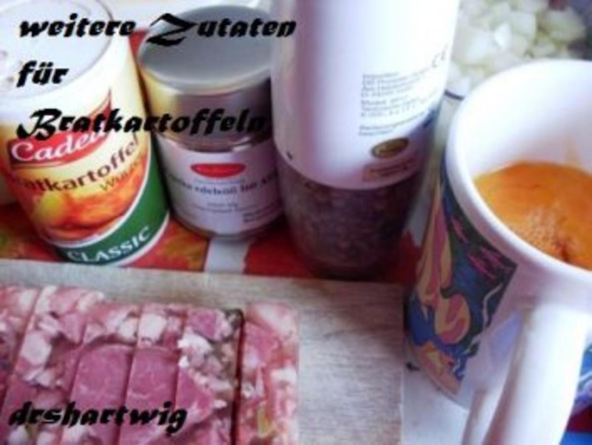 Pfannengericht~Bratkartoffeln mit Sülze und Remouladensosse .... - Rezept - Bild Nr. 3