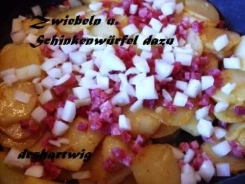 Pfannengericht~Bratkartoffeln mit Sülze und Remouladensosse .... - Rezept - Bild Nr. 5