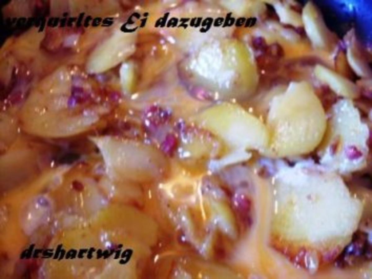 Pfannengericht~Bratkartoffeln mit Sülze und Remouladensosse .... - Rezept - Bild Nr. 6