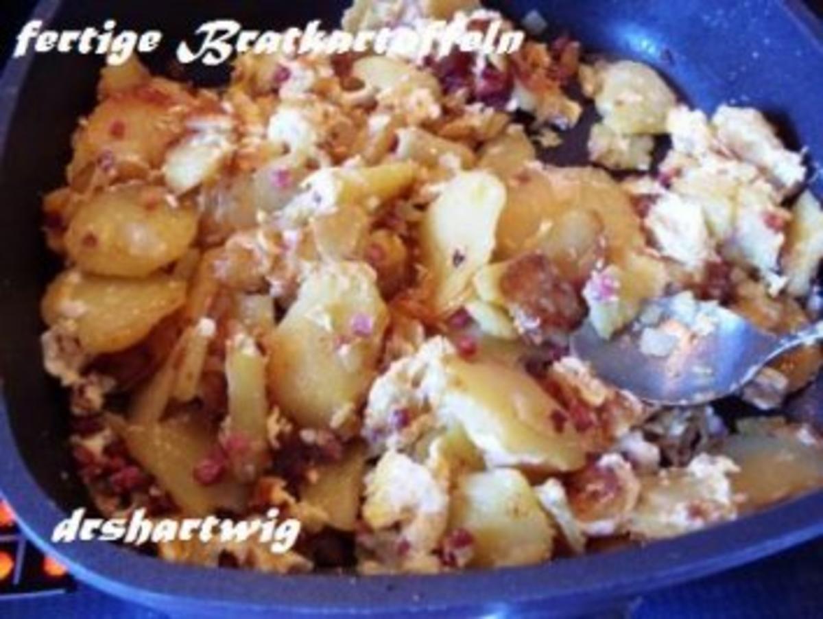 Pfannengericht~Bratkartoffeln mit Sülze und Remouladensosse .... - Rezept - Bild Nr. 7