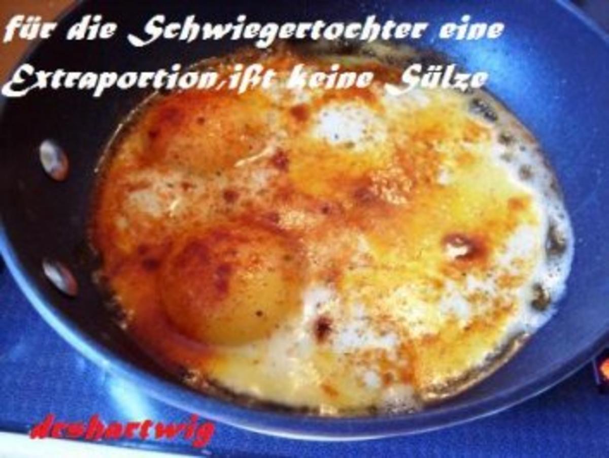 Pfannengericht~Bratkartoffeln mit Sülze und Remouladensosse .... - Rezept - Bild Nr. 8