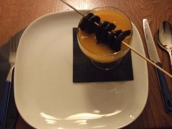 Halloweensuppe - Schwarz - Orange - Rezept