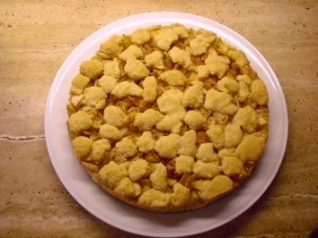 Rezept: Streußelkuchen mit Äpfeln Streußelkuchen mit Äpfeln - Rezept