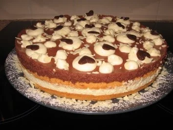 Mousse au chocolate- Torte - Rezept