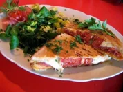 mein 100. Rez- " PIZZA-SANDWICH " - Rezept