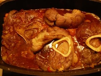 Geschmorte Beinscheibe - Rezept