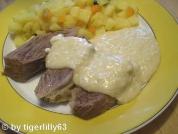 Rezept: Meerrettichsoße Meerrettichsoße - Rezept