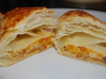 Blätterteig-Kürbis-Taschen - Rezept