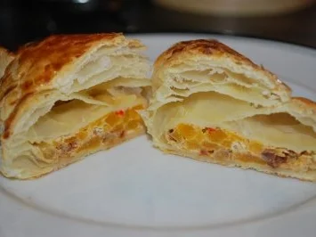 Blätterteig-Kürbis-Taschen - Rezept - Bild Nr. 3