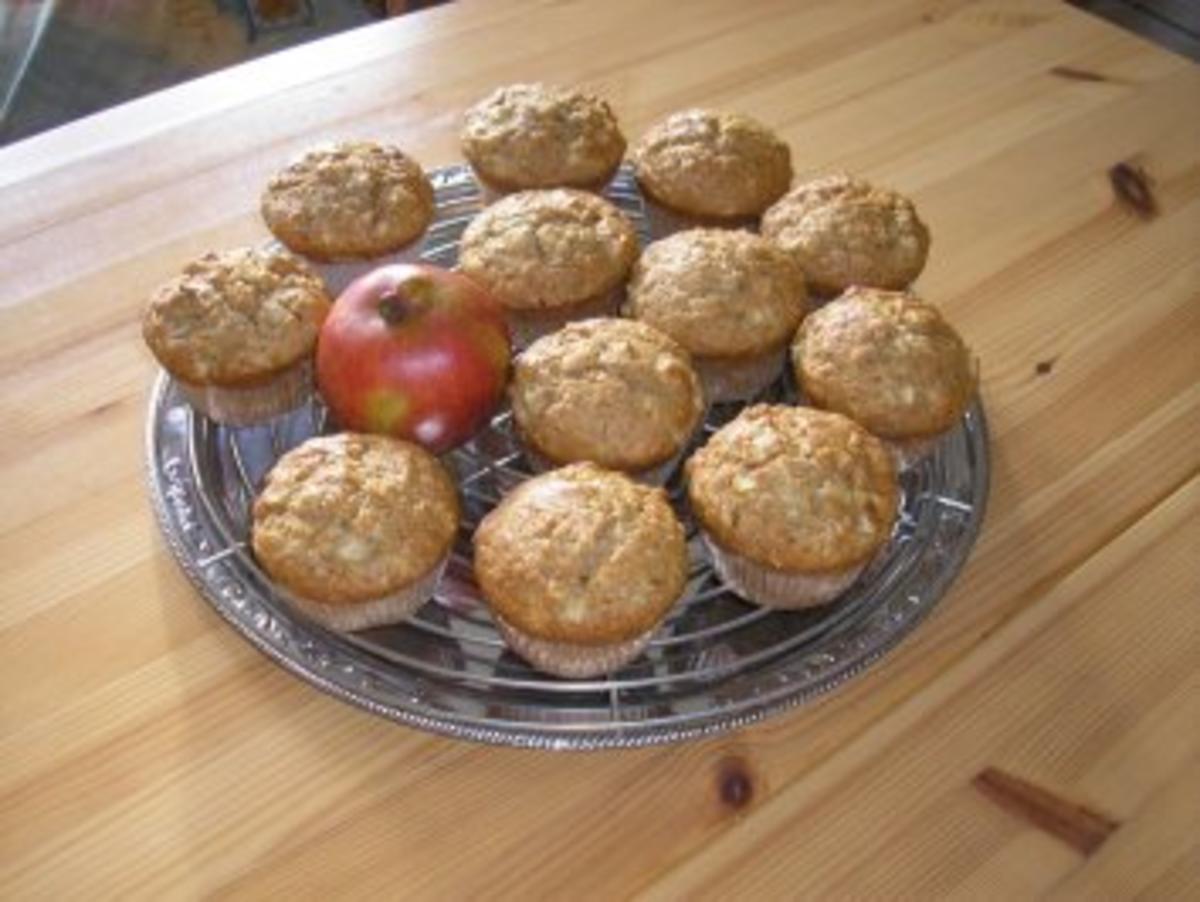 Apfel-Schmand-Muffins - Rezept