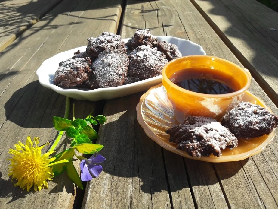Biscottini al cioccolato oder Schokoladen-Mandelkonfekt - Rezept - Bild Nr. 2