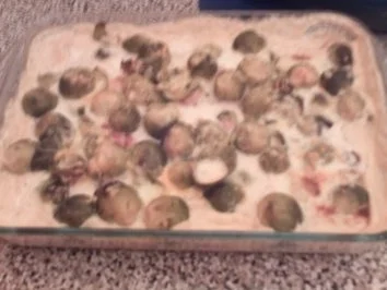 Rezept: Rosenkohlauflauf Rosenkohlauflauf - Rezept