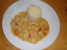 Rezept: Hänchengeschnezeltes in Kokossoße Hänchengeschnezeltes in Kokossoße - Rezept