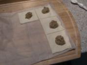 Blätterteig -Nußkipferl oder -Golatschen ---- - Rezept