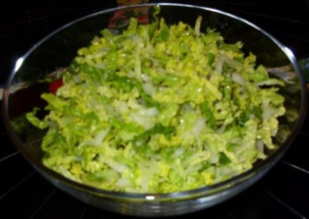 Bunter Kartoffelsalat mit Würstchen - Rezept - Bild Nr. 5