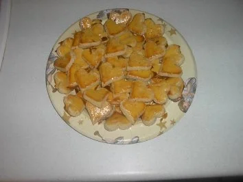 Mandel - Eierlikör - Herzen - Rezept