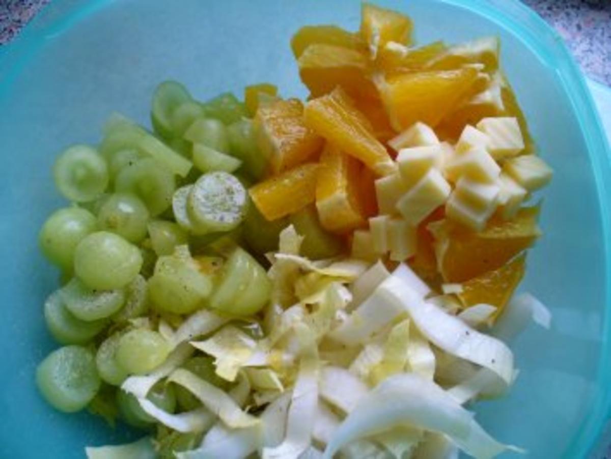 Chicorée-Salat mit Orangen - Rezept - Bild Nr. 3