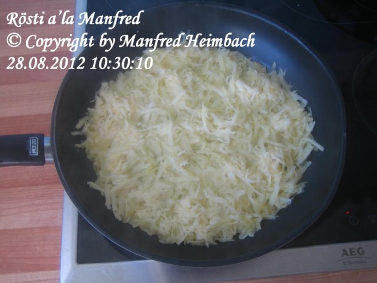Kartoffelgerichte – Rösti a’la Manfred - Rezept - Bild Nr. 3