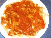 Rezept: Apfel-Paprika-Geschnetzeltes Apfel-Paprika-Geschnetzeltes - Rezept