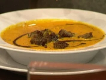 Steirisch-asiatische Kürbiscremesuppe (Michaela Schaffrath) - Rezept