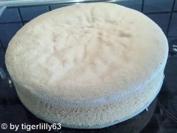 Rezept: Einfacher Tortenboden (Biskuit) Einfacher Tortenboden (Biskuit) - Rezept