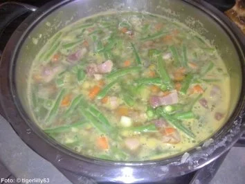 Bohnengemüse-Eintopf - Rezept