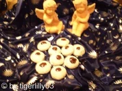 Weihnachten: Schoko-Mandelmakronen - Rezept