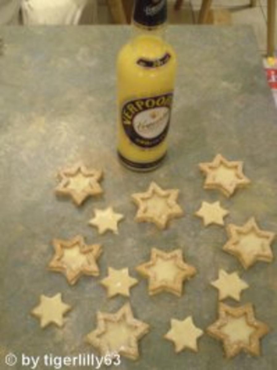 Weihnachten: Eierlikör-Sterne - Rezept - kochbar.de