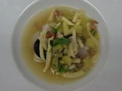 Westländer Fischsuppe mit frischgebackenem Bergischen Landbrot - Rezept