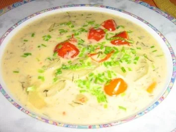 Gurken-Tomaten-Cremesüppchen - Rezept - Bild Nr. 3