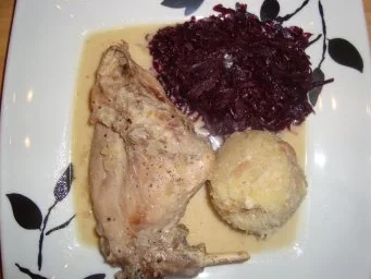 Rezept: Fleischgerichte: Kaninchen in Senfsoße Fleischgerichte: Kaninchen in Senfsoße - Rezept